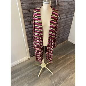New! Promises Promises Open Front Long Cardigan for Womens Size 1X